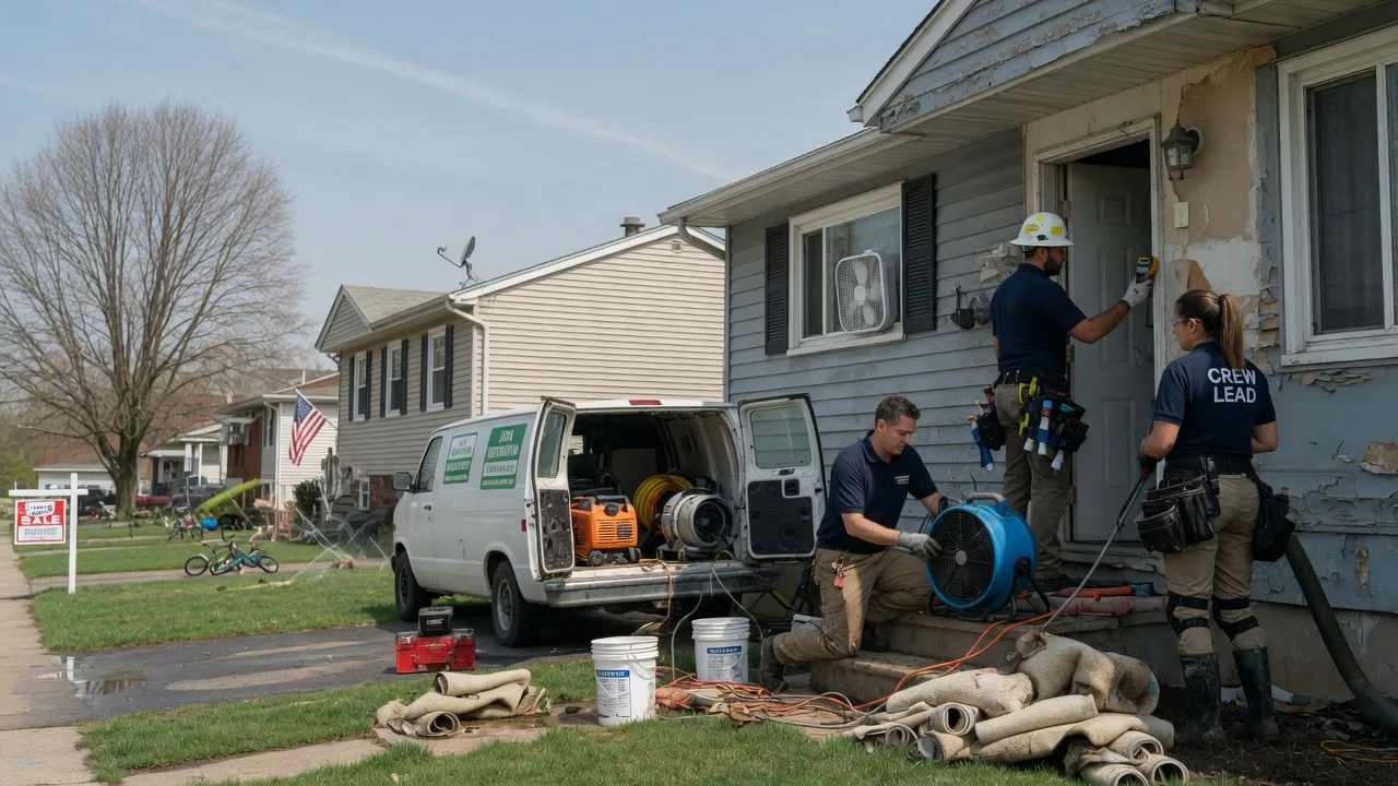 Flood Cleanup in Anaheim, CA near me